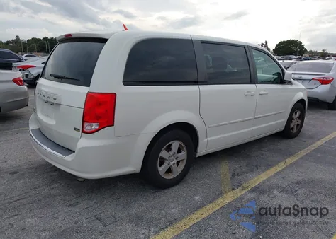 2012 Dodge Grand Caravan Sxt из США, поврежденный, VIN 2C4RDGCG9CR364795